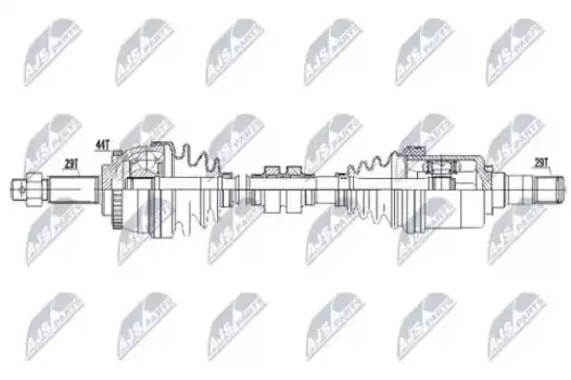 Вал приводной в сборе NTY NPW-NS-060