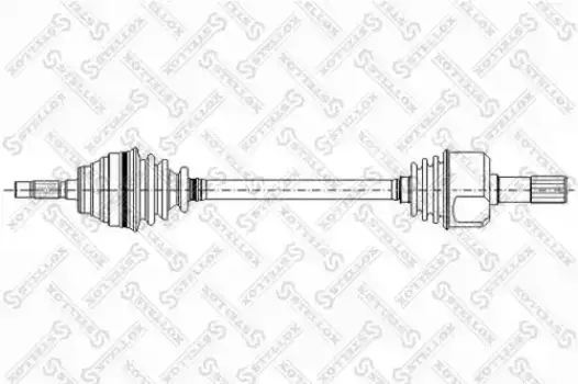 Вал приводной в сборе STELLOX 158 1002-SX