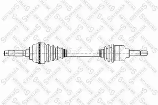 Вал приводной в сборе STELLOX 158 1052-SX