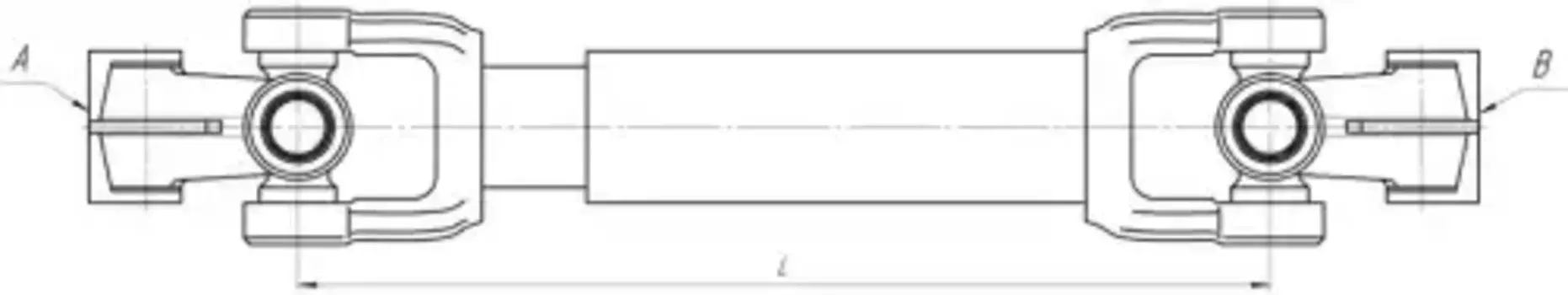 Вал рулевой БААЗ 4370-3444050