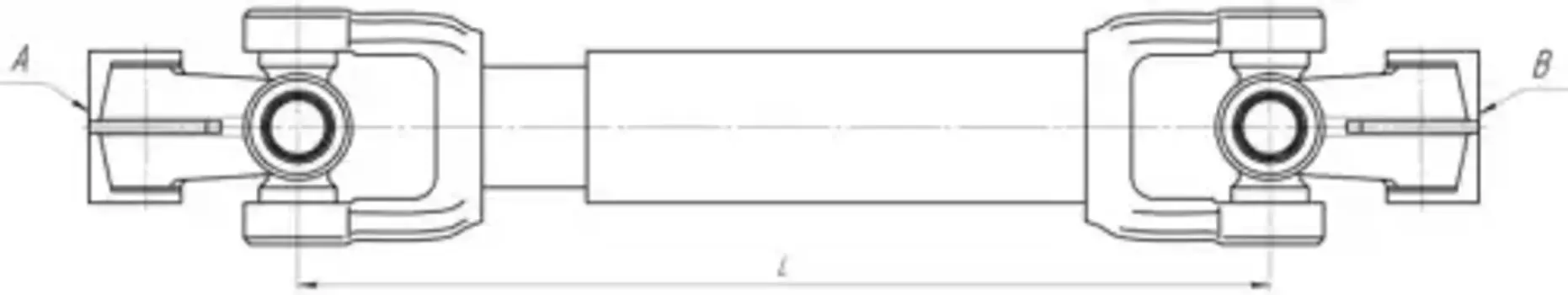 Вал рулевой БААЗ 447131-3444050