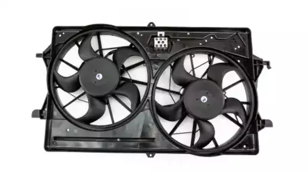 Вентилятор обдува радиатора двойной с диффузором 80 FO10075126 DOMINANT