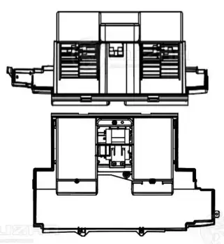 Вентилятор отопителя LUZAR LFH 1601