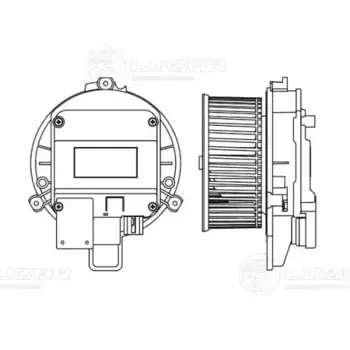 Вентилятор отопителя LUZAR LFH 1819