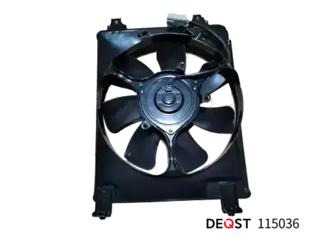 Вентилятор радиатора двигателя HONDA CIVIC VII (FK_,FN_) 09,05- 115036 DEQST