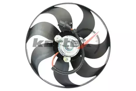 Вентилятор радиатора Skoda Octavia (96-)/VW Golf IV (96-) (LFc 18J1) (10702070/111119/0234290/2) KFD078 KORTEX
