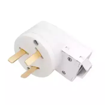 Вилка к электроплите (с/з, 32А, 250В) белая, Bylectrica (102х67х88мм) (В32-001) (BYLECTRICA)