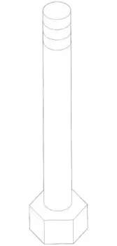 ВИНТ M 10 X 65 8.8 000912010238 MB