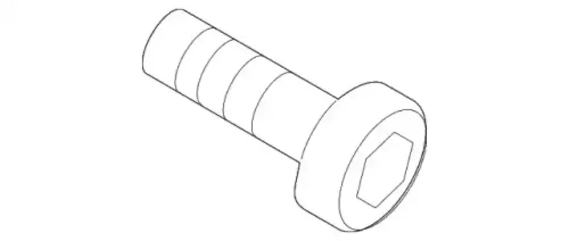 Винт N 10582103 PORSCHE