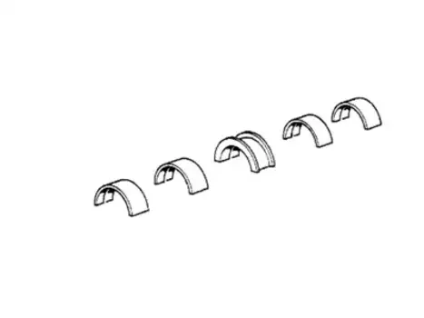 (ВКЛАДЫШ ПОДШИПНИКА ROT, 55,00MM(0)) 11 21 0 666 110 BMW