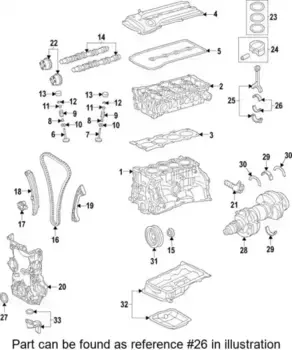 Вкладыши шатунные STD-1 MITSUBISHI ECLIPSE CROSS 17- нижний 1115A675