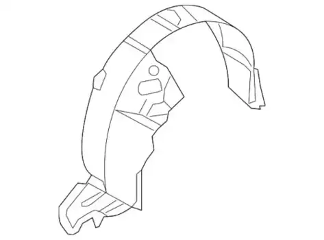 ВНУТРЕННЯЯ ПАНЕЛЬ СРЕДНЕЙ СТОЙКИ КУЗОВА (10714040/230518/0014124/165 - КОРЕЯ) 868183K500 HYUNDAI