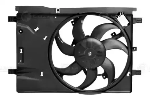 вентилятор охлаждения!\ Fiat Grand Punto 1.4i LFK 2112 LUZAR