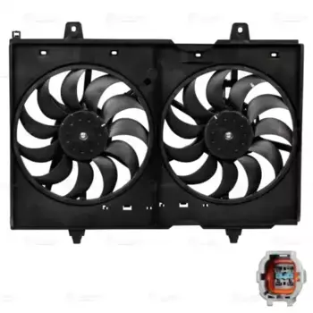 вентилятор охлаждения!\ Nissan Almera 1.5/1.8i 00> LFK 141G4 LUZAR