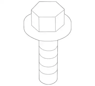 винт!\ Porsche Cayenne 02-10 9A700812500