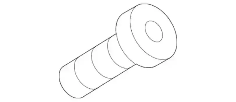 винт с цилиндрической головкой!\ Audi A6/S6 WHT 003 157 VAG