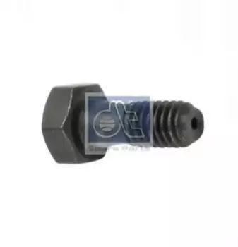 винт-штуцер крепления обратки !M6x15.5 полый\MAN D08/25/28