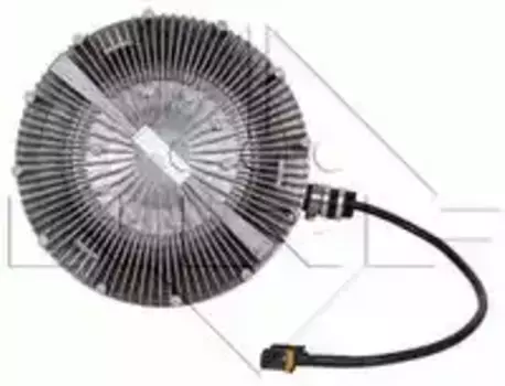 вискомуфта привода вентилятора! с проводом без крыльчатки D=205\MAN E2000/TGA/TGS/TGX 00> 49004 NRF