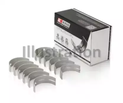вкладыши коренные! +0.25\ Audi 80/100/A6, VW Passat 1.9-2.5TDi R5 80> MB 605AM0.25 KING ENGINE BEARINGS