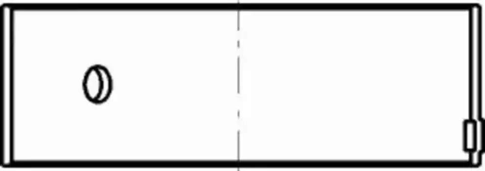 вкладыши шатунные к-т !STD \Volvo F12 дв.D/TD120-3/№80371--> . 10/1984> 037 PS 10588 000 MAHLE