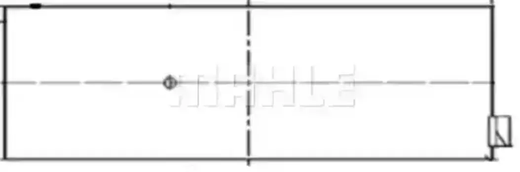 вкладыши шатунные (пара) !STD 5/6x\Omn MAN D2565-6/SL200 D2866 001PL18097000 KNECHT