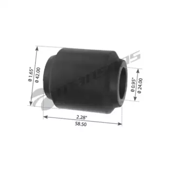 втулка амортизатора ! 24x42x58 \ MERITOR FL TRB6919 MANSONS