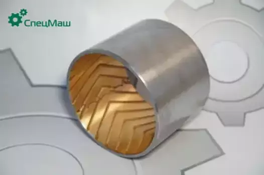 втулка балансира !большая бронзовая биметаллическая \МАЗ 938-2918022 СПЕЦМАШ