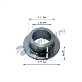 втулка пальца рессоры! (м) d30,2/d41,8x62x22\ BPW 300.234 MANSONS