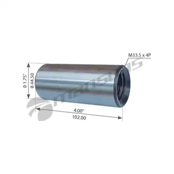 втулка передней рессоры !резьбовая M33,5x4P D44,5x102mm \Kenworth T2000 540.033 MANSONS