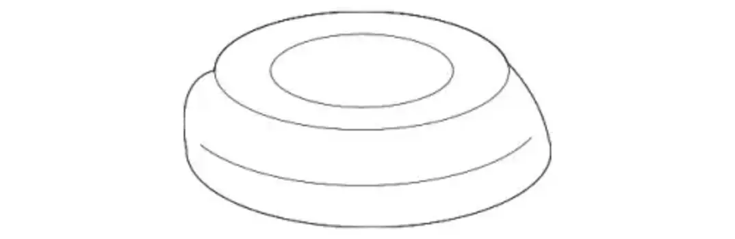 втулка радиатора!\MB W123 2.3 76-85 123 504 04 12