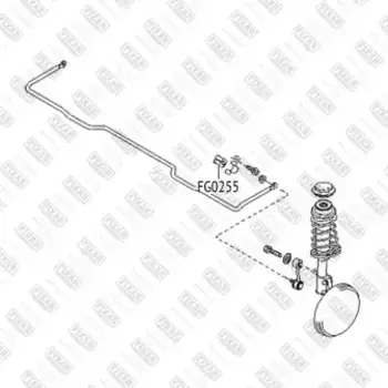 втулка стабилизатора!\ KIA Shuma/Spectra 97>
