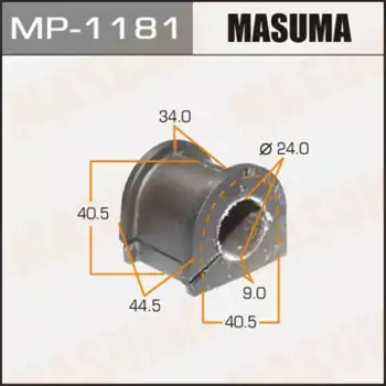 втулка стабилизатора! перед.\ Mitsubishi Grandis NA4W MP-1181 MASUMA