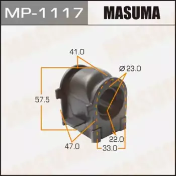 втулка стабилизатора переднего центр.!\ Mazda 6 GH Sedan/Hatchback/Wagon all 07> MP-1117 MASUMA