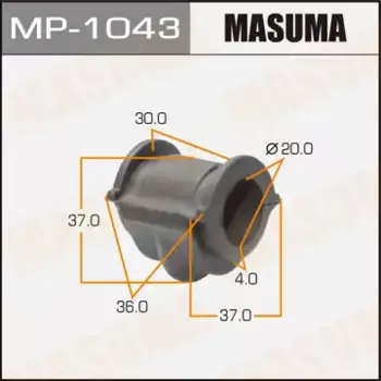 втулка стабилизатора переднего центр.!\ Nissan Almera N16 1.5/1.8 00> MP-1043 MASUMA