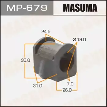втулка стабилизатора переднего центр.!\ Nissan Maxima A32 94-99 MP-679 MASUMA