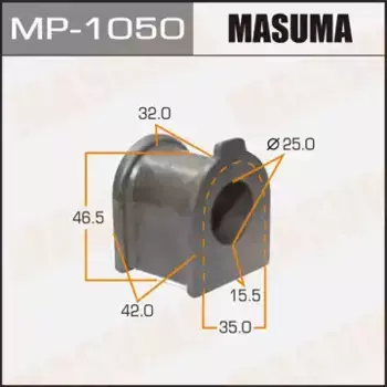 втулка стабилизатора переднего центр.!\ Toyota Picnic/Avensis Verso ACM20/CLM20 01> MP1050 MASUMA