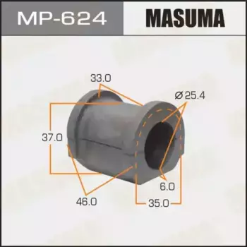 втулка стабилизатора переднего центральная! d25.4\ Honda Civic EU/EP/ES 01> MP-624 MASUMA