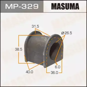втулка стабилизатора переднего! d26.5\ Toyota Mark 2/Chaser/Cresta Gx90 92-96 MP329 MASUMA