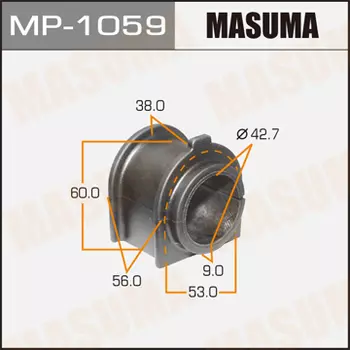 втулка стабилизатора переднего!\ Toyota Land Cruiser 200 08> MP-1059 MASUMA