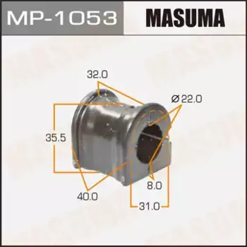втулка стабилизатора переднего!\ Toyota Probox/Succeed NCP5/NLP51 02-14 MP1053 MASUMA
