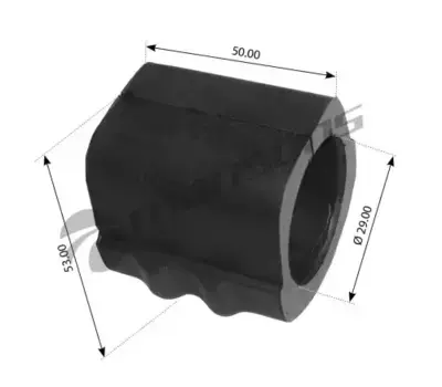 втулка стабилизатора !(р) центр D29x50/56x53\ MB 609-711 700.114 MANSONS