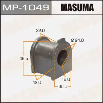 втулка стабилизатора!\ Toyota Ipsum 2AZFE 01-09 MP-1049 MASUMA