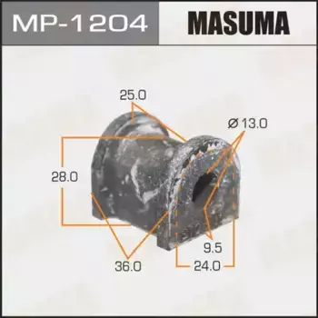втулка стабилизатора заднего центральная! d13\ Honda CR-V RD1/RD2 97> MP-1204 MASUMA