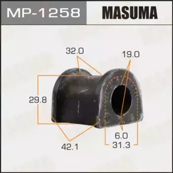 втулка стабилизатора заднего центральная! d19\ Mitsubishi Galant EA#A 96> MP-1258 MASUMA