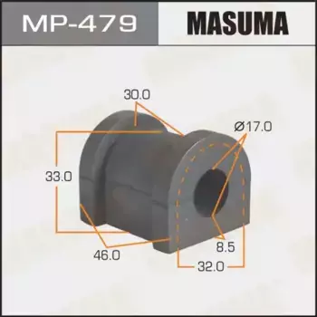 втулка стабилизатора заднего центральная!\ Nissan Patrol Y60 87-97 MP479 MASUMA
