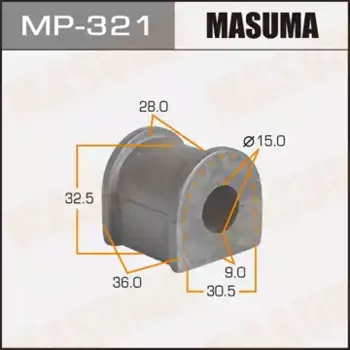 втулка стабилизатора заднего центральная!\ Toyota Camry CV20/SV20 86-91 MP-321 MASUMA