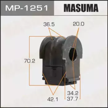 втулка стабилизатора заднего! d20\ Nissan Teana 13> MP1251 MASUMA