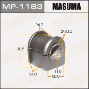 втулка стабилизатора заднего!\ Mazda 5 CR19# 1.8i/2.0i/2.0TD 05> MP-1183 MASUMA