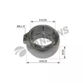 втулка тормозного вала! шаровая (м) 42x60x38\ BPW 300.221 MANSONS