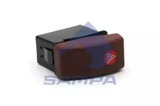 выключатель аварийн.сигнализации! клавишный\ DAF 052.129 SAMPA